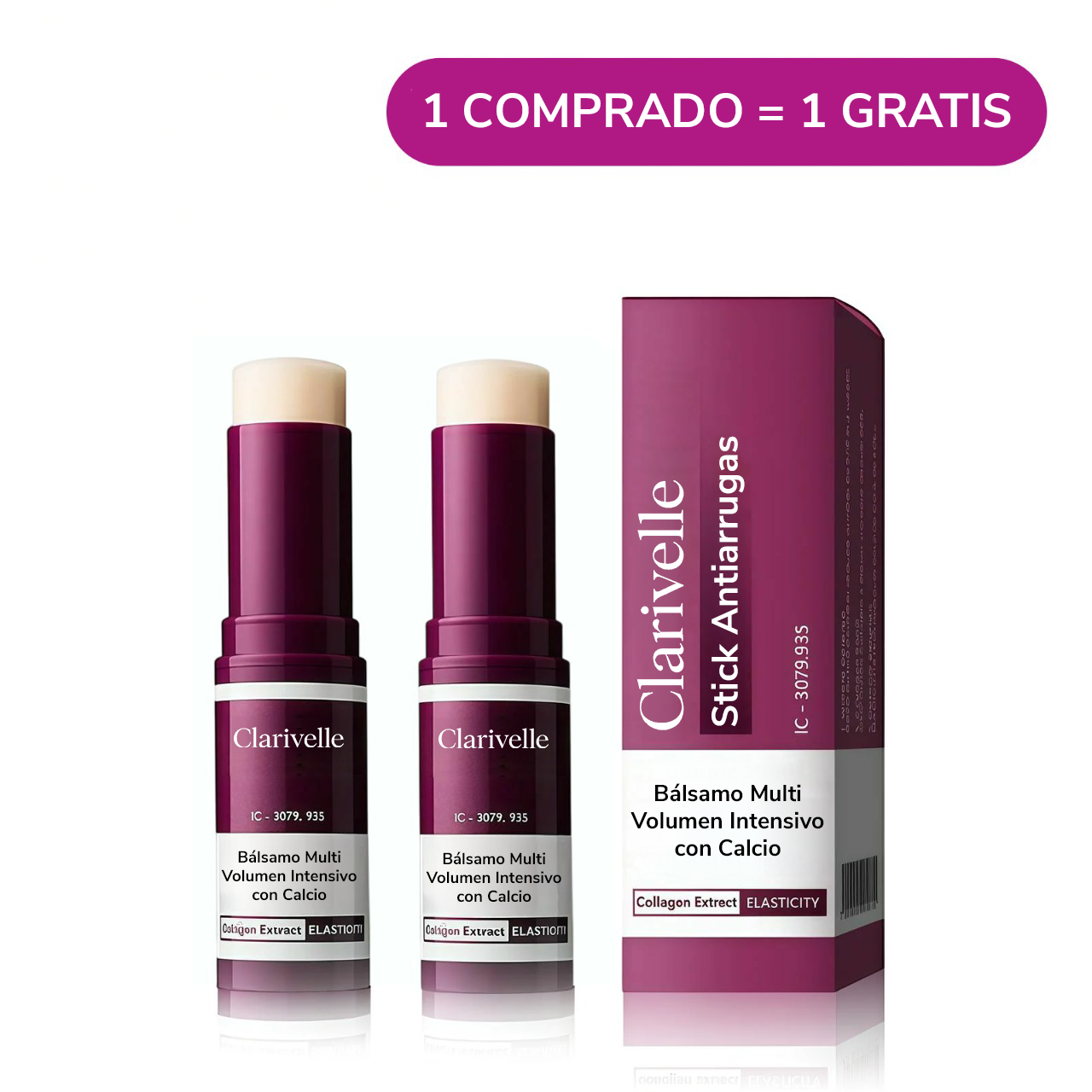 Clarivelle Bálsamo Reafirmante con Calcio